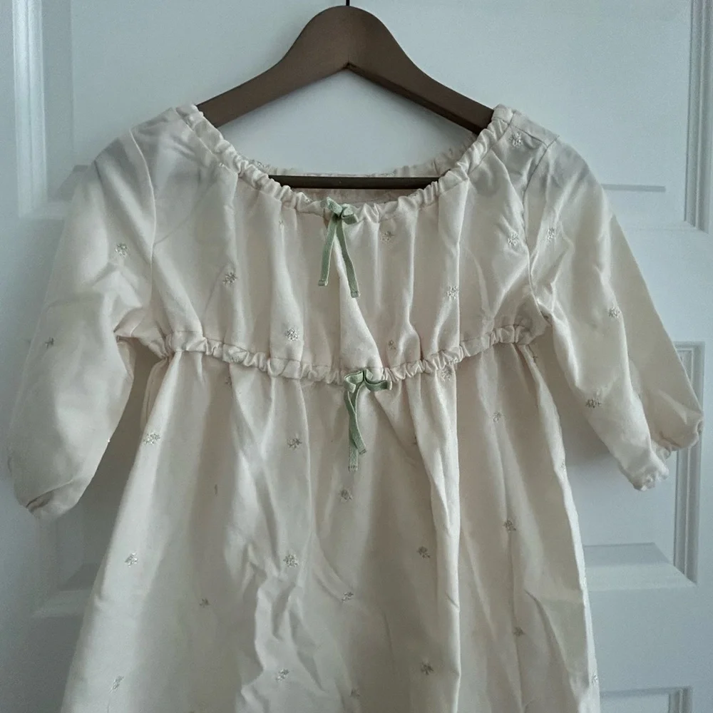 American Girl Marie-Grace Matching Nightgown for Girls, Cream Size M girl